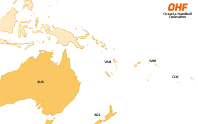Map of Oceania / OHF